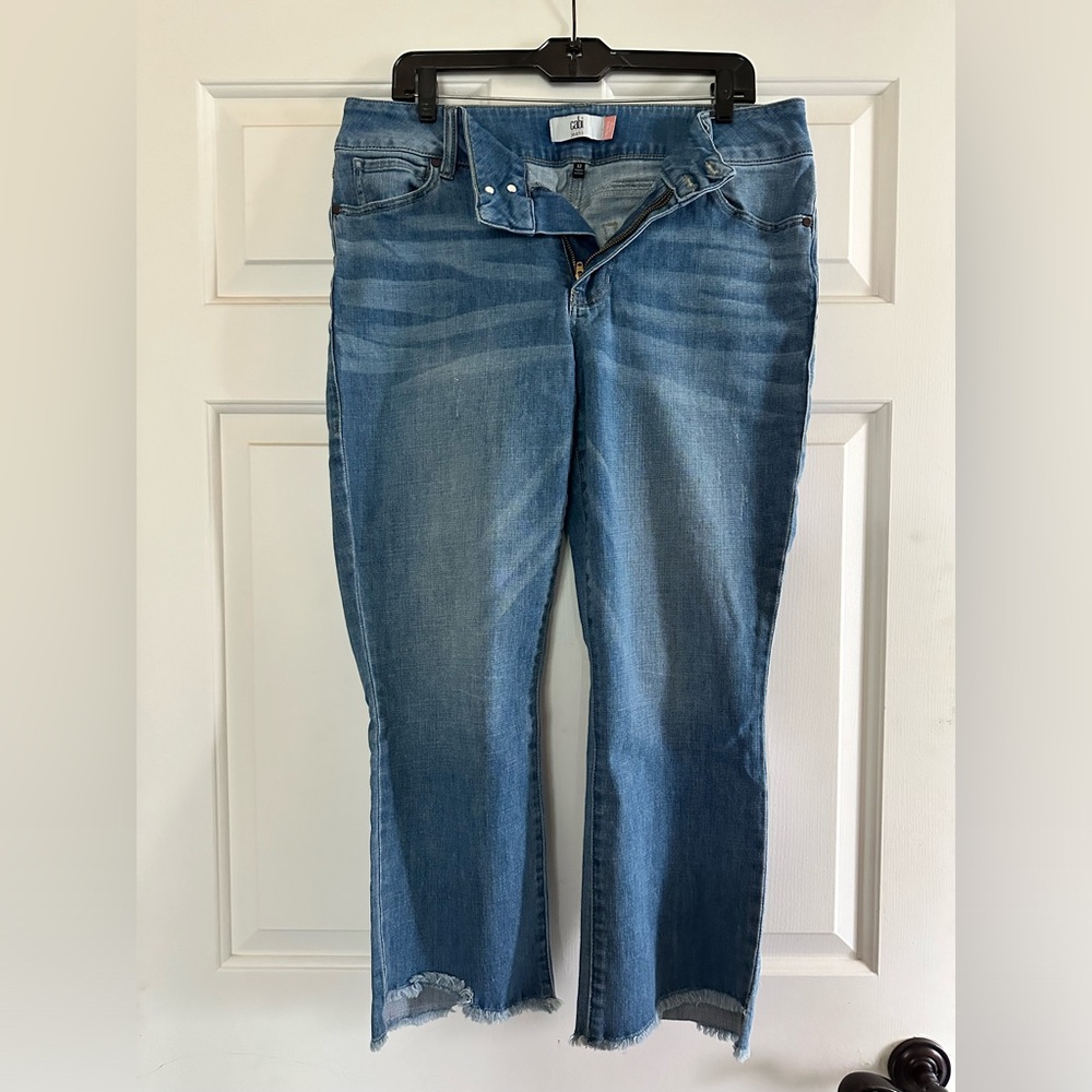 CAbi hi-low crop Jeans